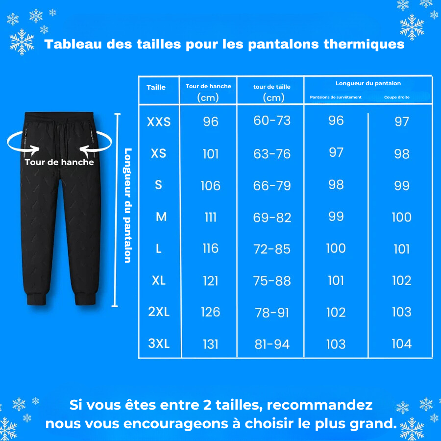 Pantalon Thermique Unisexe