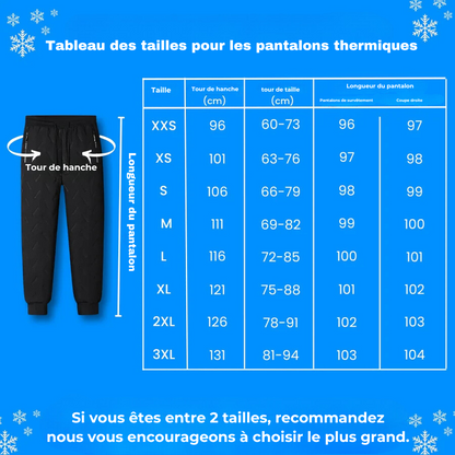 Pantalon Thermique Unisexe